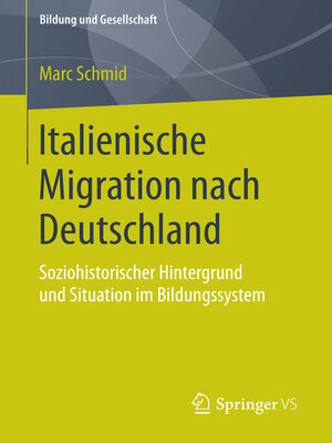 cover image of Italienische Migration nach Deutschland